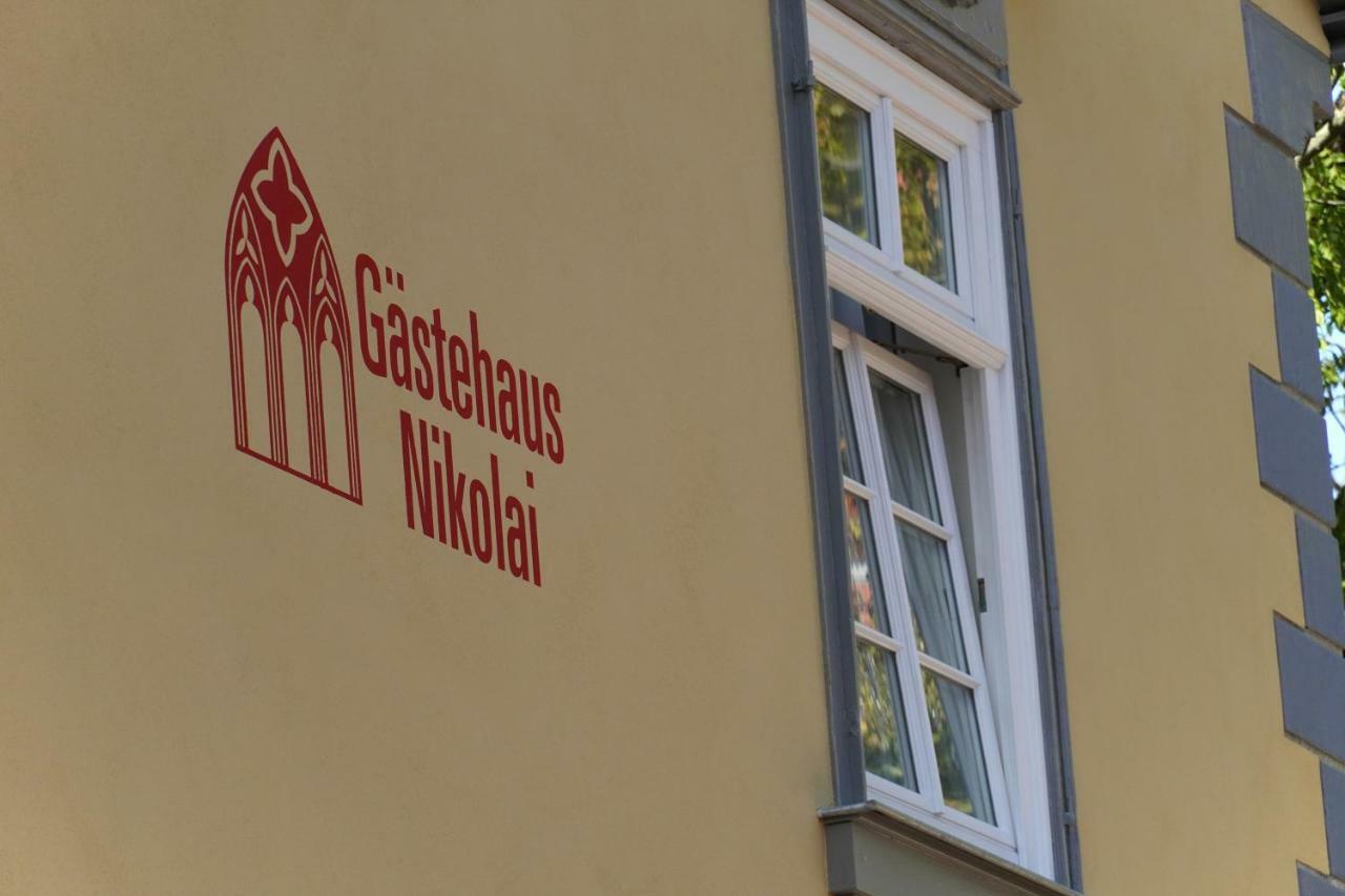 Gaestehaus Nikolai Erfurt Exterior foto